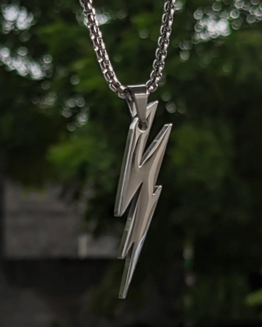 Lightning Pendant Necklace