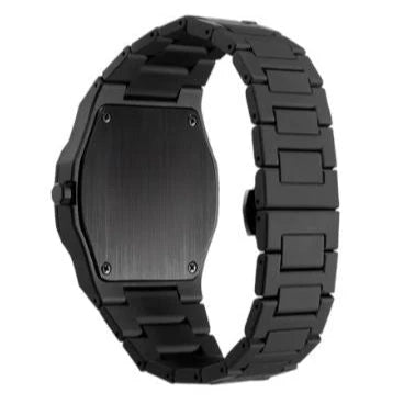 Arabic premium watch with balck&white combination golden needles